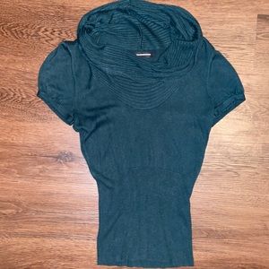 Cowl neck sweater top